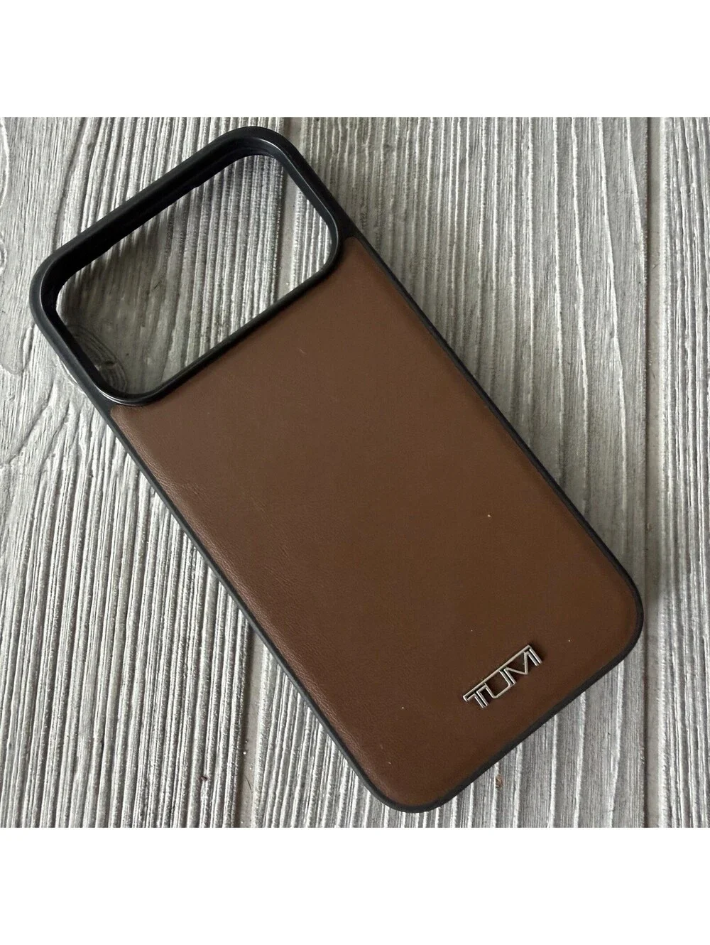 TUMI Premium MagSafe Case for iPhone 17 Pro Max Brown  Slim Luxury Cover